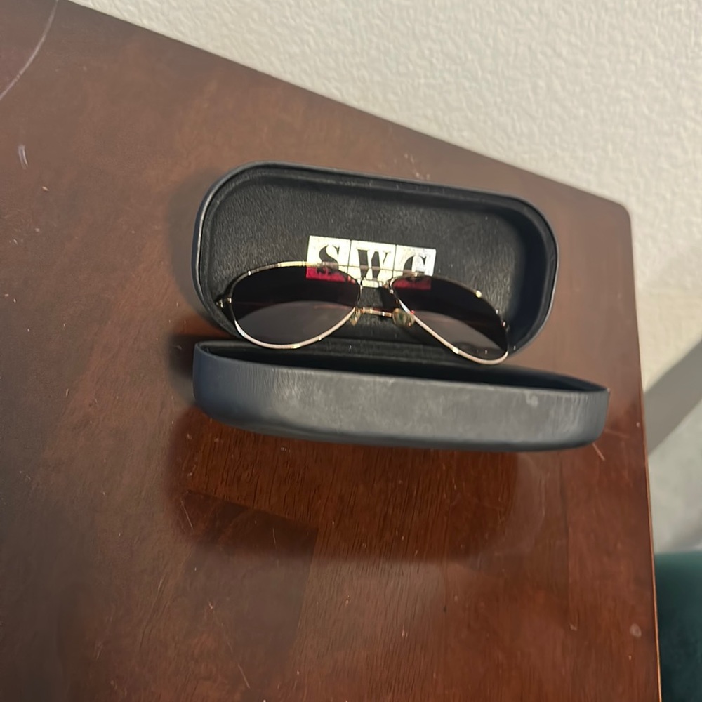 Swg Bronze Aviator Sunglasses Eyewear View 2